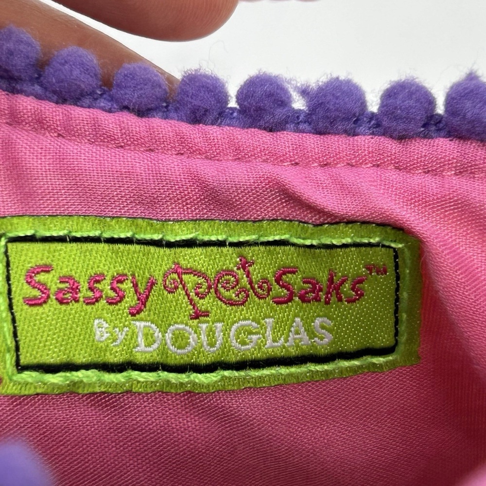 Sassy Pet Saks by Douglas Colorful Rainbow Tie Dye Pink Straps Small Childrens - Picture 8 of 11